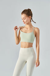 Yoga-BH mit Neckholder